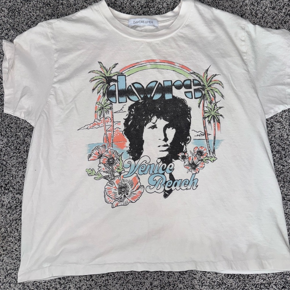 Daydreamer White Graphic Tee